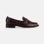 Zapato ZV23-03 Croco Marrón Valencia
