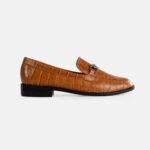 Zapato ZV23-03 Croco Natural Valencia