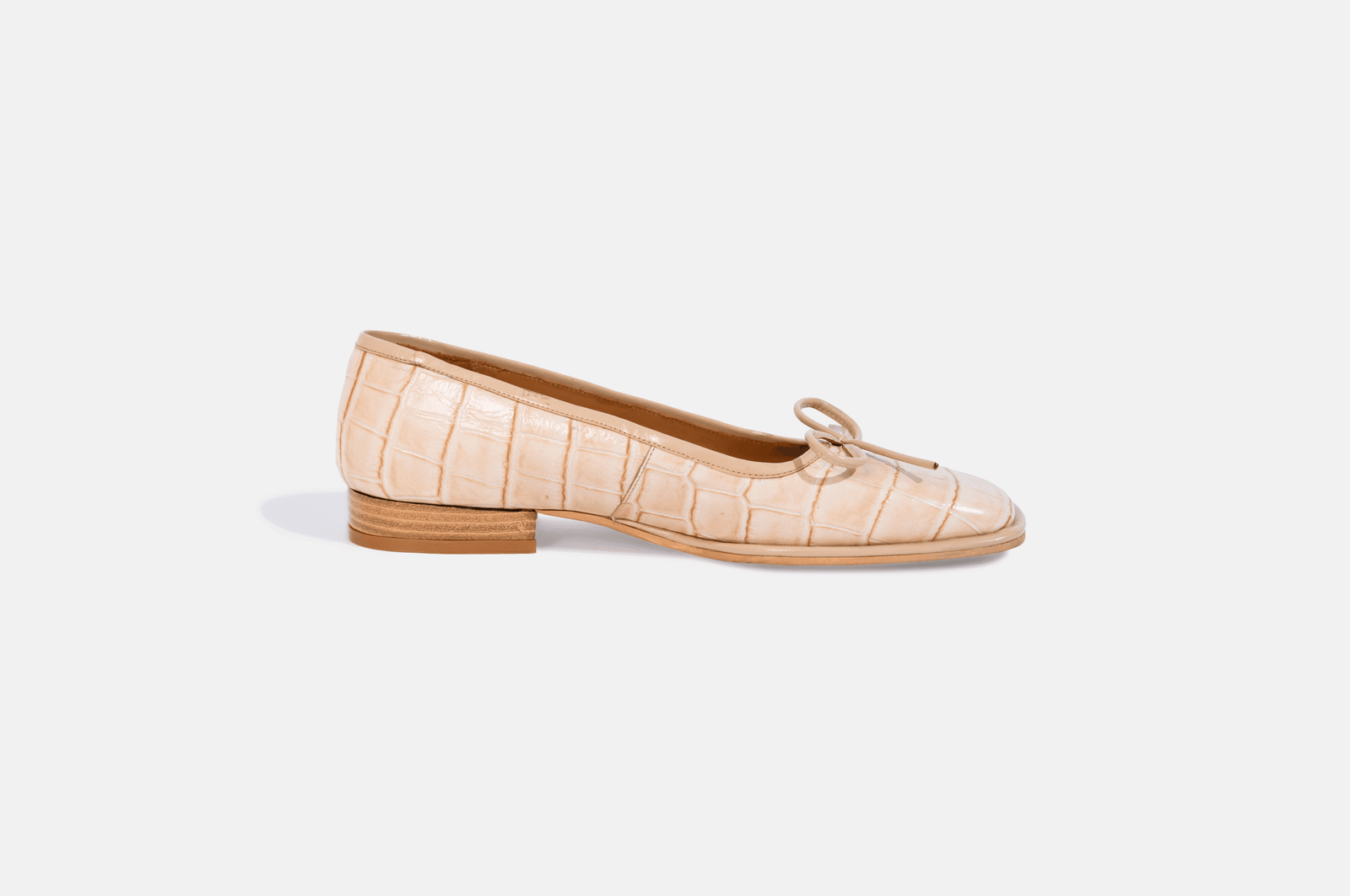 Zapato MARY-JAEN 10 Nude Croco